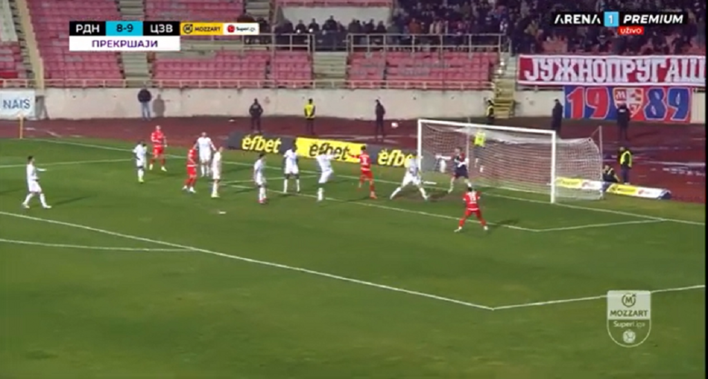 NEMA NAVIJAČA PARTIZANA KOJI LOPTU NIJE VIDEO U GOLU! Pogledajte spektakularnu paradu Glazera kojom je sprečio šok na Čairu (VIDEO)