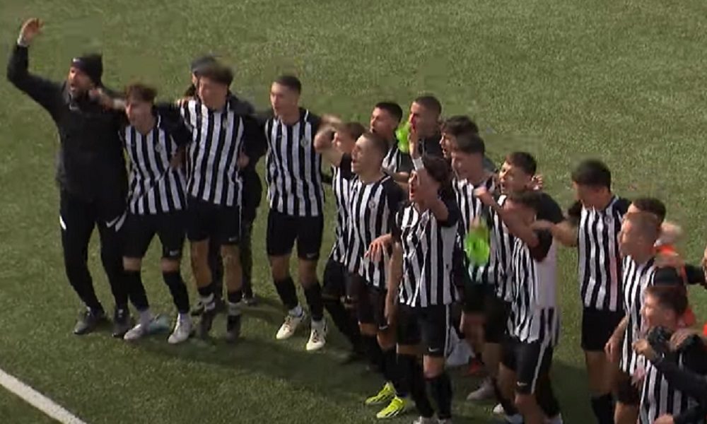 USPEH ZA PAMĆENJE Kadeti Partizana nadigrali Mančester siti (VIDEO)