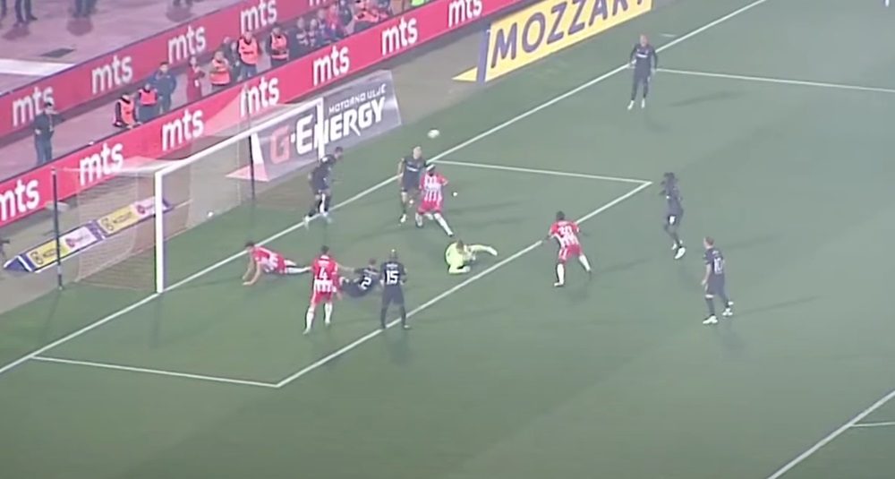 KOVAČEVIĆ ISPRAVIO GREŠKU JOVANOVIĆA Štoper Partizana sa gol linije zaustavio pokušaj Bukarija (VIDEO)