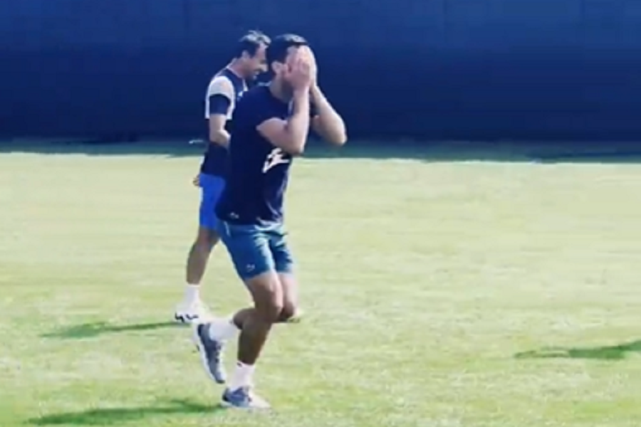 Nole je majstor fudbala! Postigao fenomenalan gol! Nije mogao da veruje šta mu je uspelo (VIDEO)