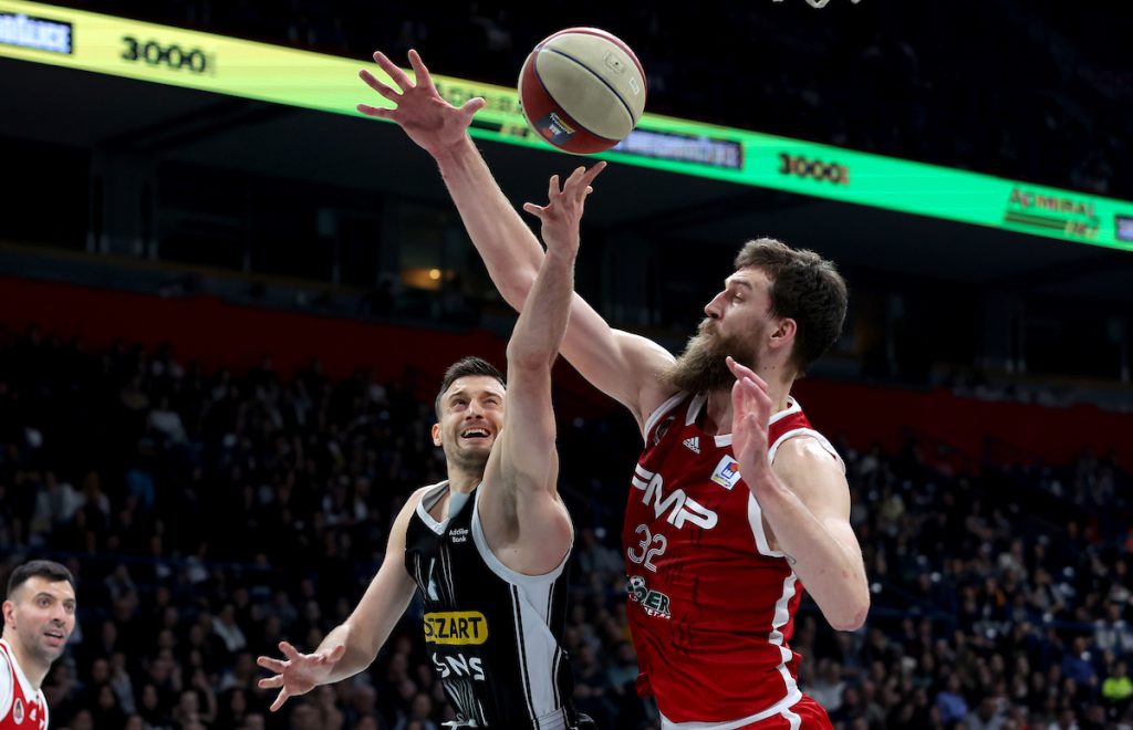 RUTINSKI Partizan demolirao FMP, slede ključna gostovanja u Podgorici (FOTO)