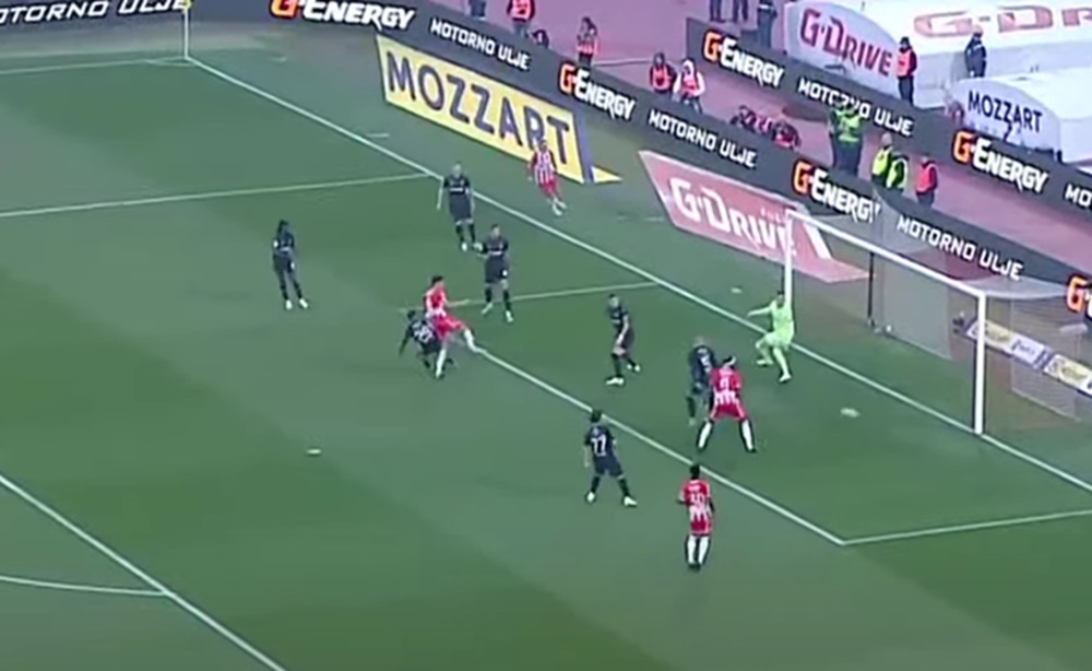 ZVEZDA PROPUSTILA DVE KOLOSALNE ŠANSE Stamenić i Ndiaje nisu iskoristili „zicere“ (VIDEO)