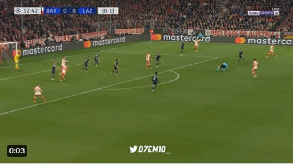 NE NOSI BEZVEZE SVETLO PLAVI DRES Slovenački sudija Vinčić se sapleo i pao, na taj način sprečio opasan napad Bajerna (VIDEO)