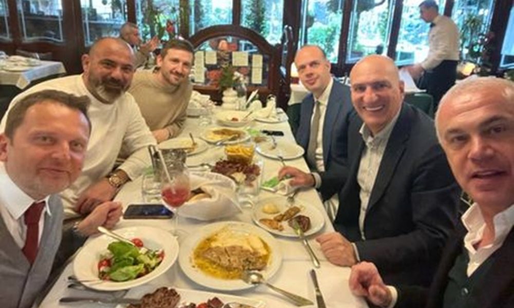 ZAJEDNIČKI RUČAK Stanković posetio Zvezdu (FOTO)