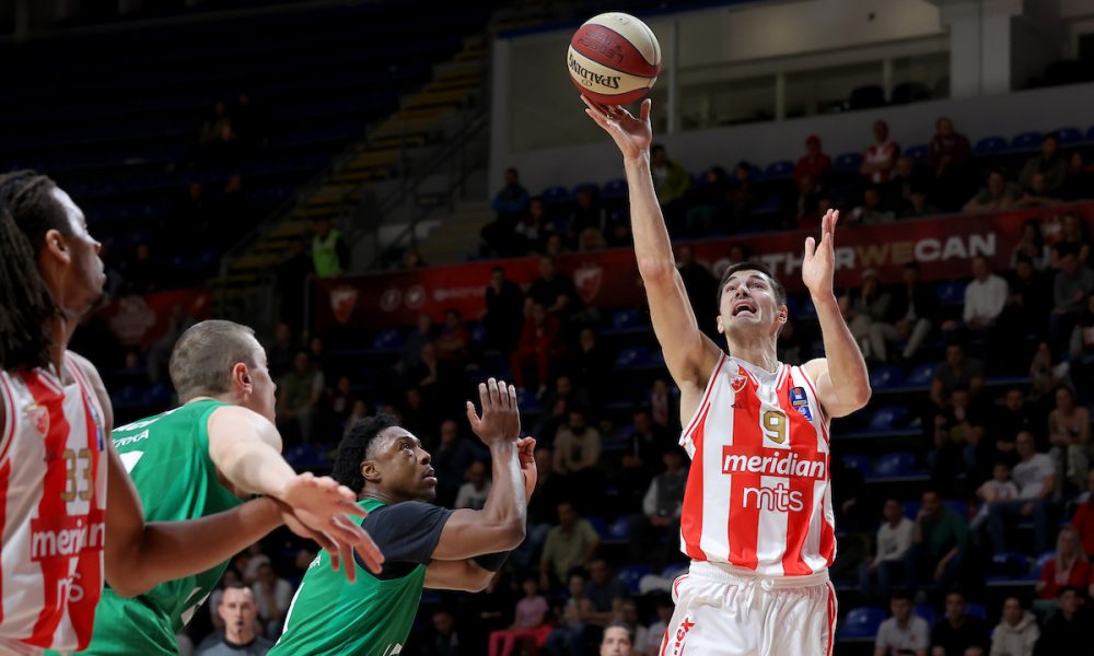 POLUVREME Zvezda se igra sa Slovencima, za 20 minuta košarke ubacila 56 poena