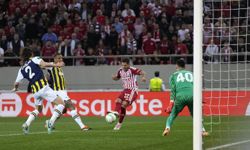 LIGA KONFERENCIJA U Atini prštalo u pobedi Olimpijakosa, Tadić dao gol! Dosadno u Plzenu (VIDEO)