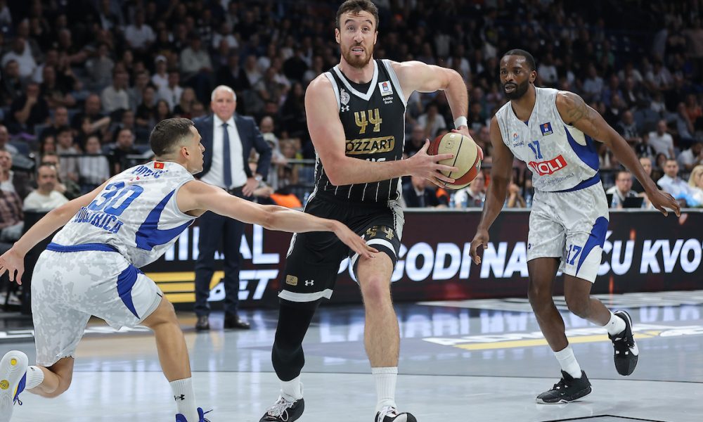 PARTIZAN DOMINIRA Zakucavanje Kaminskog najlepši detalj prve deonice (VIDEO)