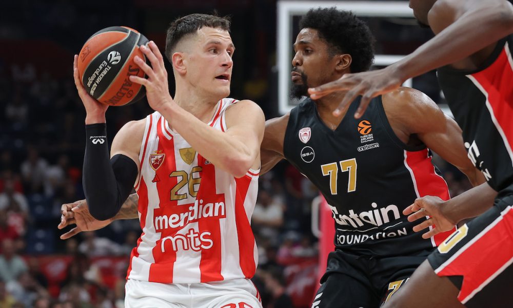 PORAZ NA POSLEDNJEM EVROLIGAŠKOM DOMAĆINSTVU Zvezda izgubila od Olimpijakosa, crveno-beli bez rešenja za Mozesa Rajta (VIDEO)