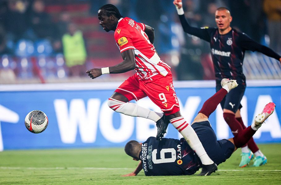 ZVEZDA NEMA MILOSTI PREMA „VEČITOM“ RIVALU Ndiaje stigao do het-trika, „poker“ u mreži Partizana! (VIDEO)