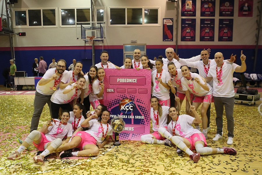ISTORIJA Košarkašice Mege prvi put postale šampionke Srbije