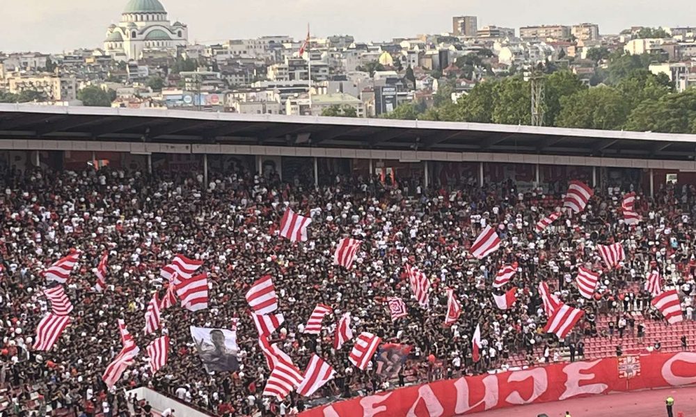POČELO AKCIJANJE PO GELZENKIRHENU „Delije“ i „Lešinari“ skinuli zastave Englezima (FOTO)