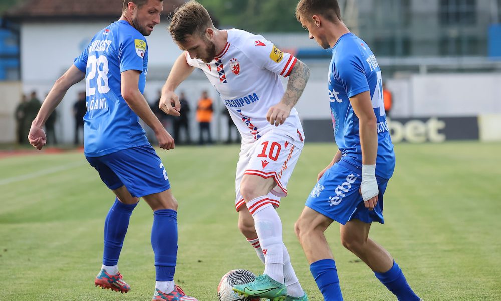 POLUVREME Bez uzbuđenja u Lučanima, Zvezda nije stvorila šansu u prvih 45 minuta
