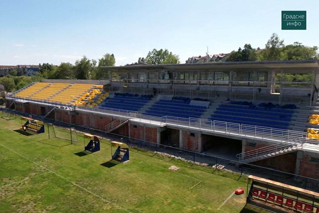 „KANARINCI“ SE VRAĆAJU KUĆI Biće kao lutka! Privode se kraju radovi na renoviranju stadiona u Novom Sadu (VIDEO)