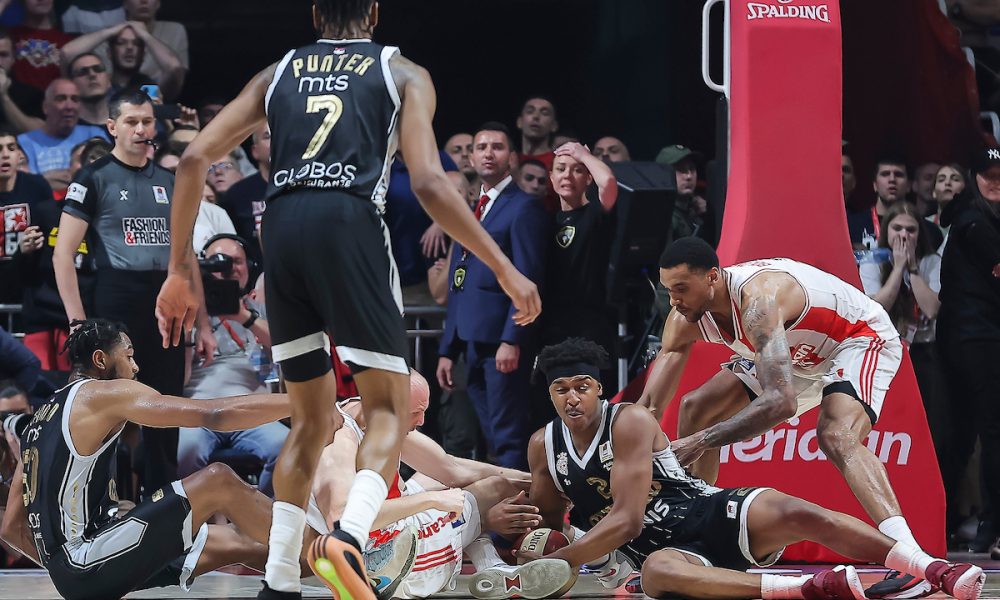 DRAMA U PREPUNOM „PIONIRU“ PRIPALA ZVEZDI Partizanu nije pomogao ni raspucani Naneli! Crveno-beli imaju 1:0 u finalnoj seriji ABA lige (VIDEO)