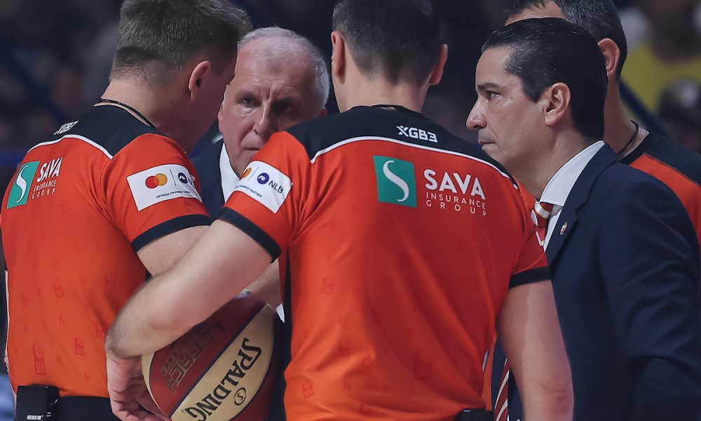 POZNATI ARBITRI ZA EVROLIGAŠKI DERBI Evo ko će da sudi Zvezdi i Partizanu u četvrtak