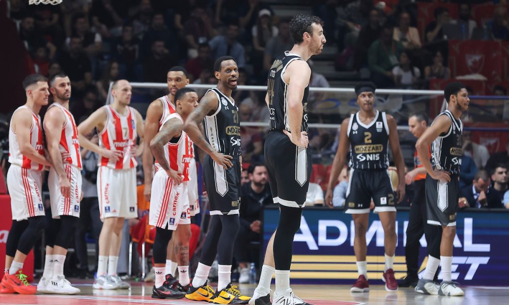 Trojica igrača Partizana odbila da se pozdrave sa košarkašima Zvezde (VIDEO)