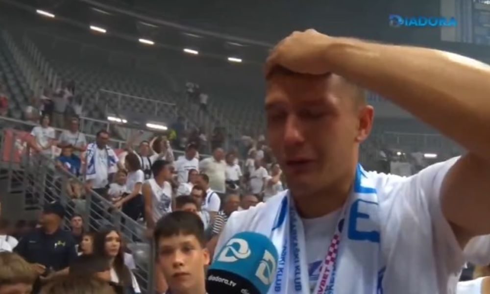 Srpski košarkaš osvojio titulu sa Zadrom, pa zaplakao: Od 2022. slušam kako niko ne veruje u nas (VIDEO)