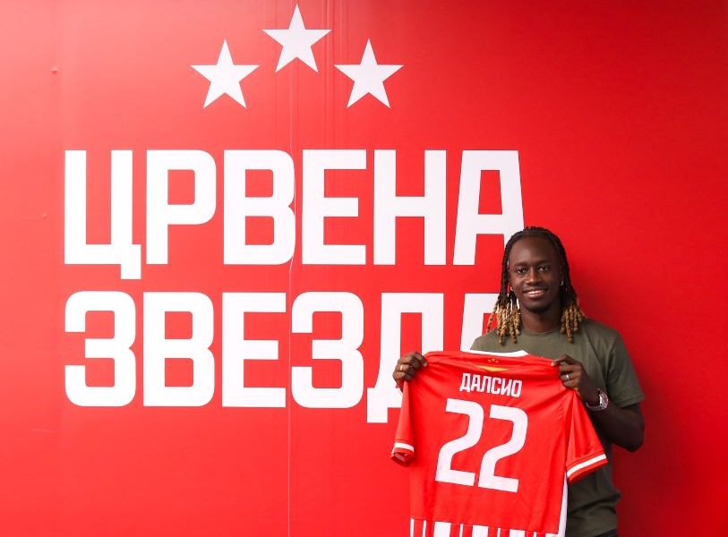 Dalsio predstavljen u Zvezdi: Dobio sam 1000 poruka od navijača! Ostvario mi se san