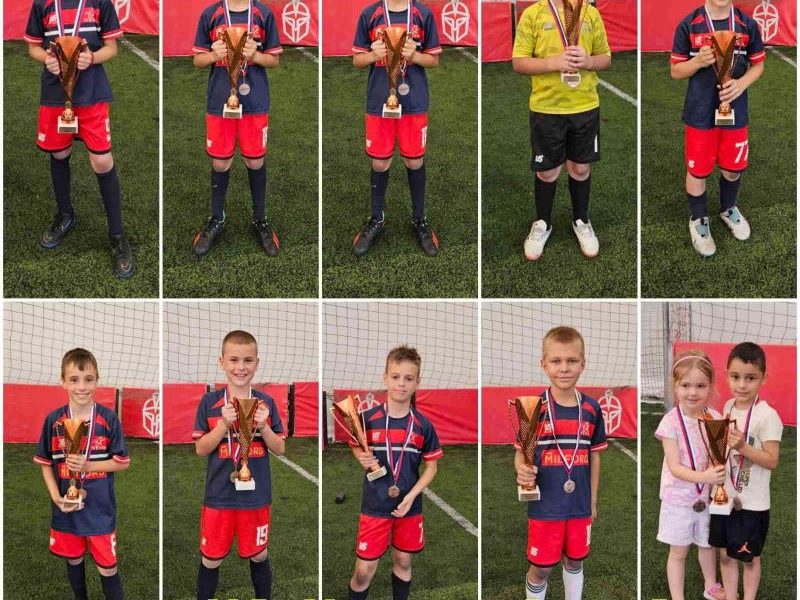 ŠKOLA FUDBALA I ŽIVOTA U Zemunu se bruse talenti i stvaraju šampioni! Dve medalje za dve nedelje (FOTO)