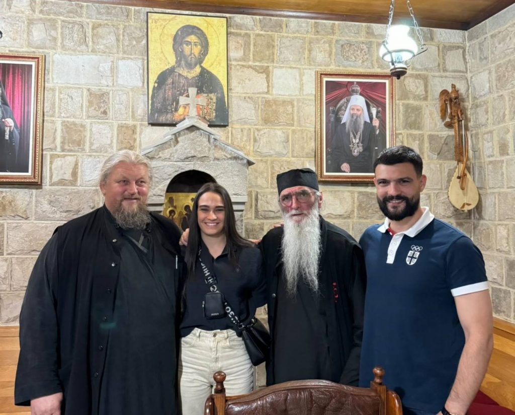 Sara Ćirković po blagoslov na Ostrog, pa po zlato u Pariz