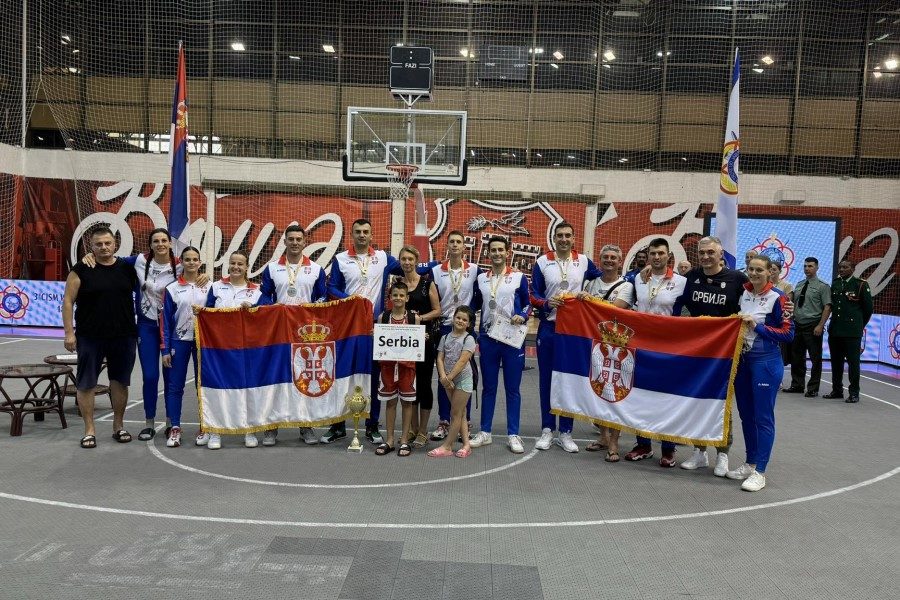 VOJNA REPREZENTACIJA SRBIJE VICEŠAMPION SVETA Francuzi bolji u finalu