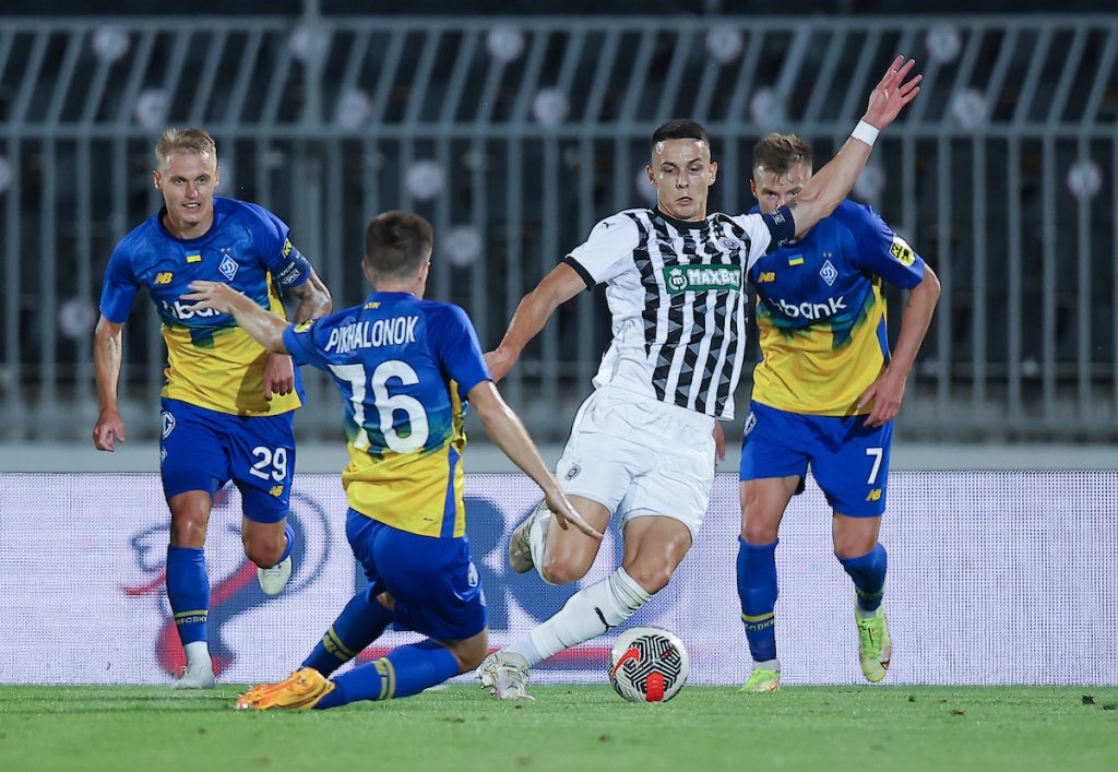 DINAMO JE KLASA ZA PARTIZAN, OSTAJE DA SE VIDI KAKAV JE LUGANO Ukrajinci i u Humskoj održali čas fudbala crno-belima – 0:3 (FOTO/VIDEO)
