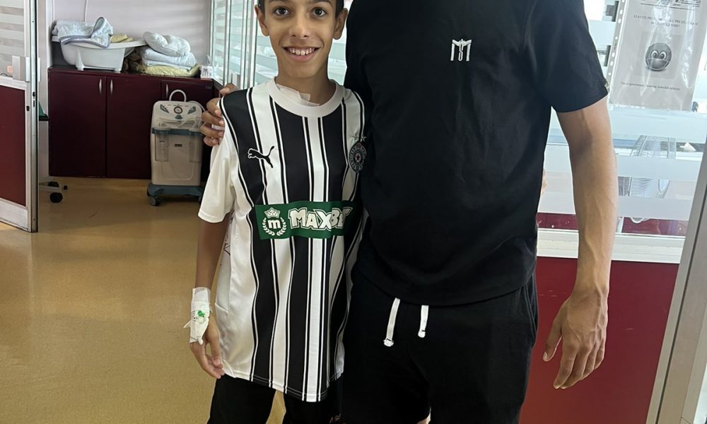 HUMANI BRAZILAC Saldanja posetio hrabrog dečaka Viktora čije je stanje zabrinulo Srbiju (VIDEO)