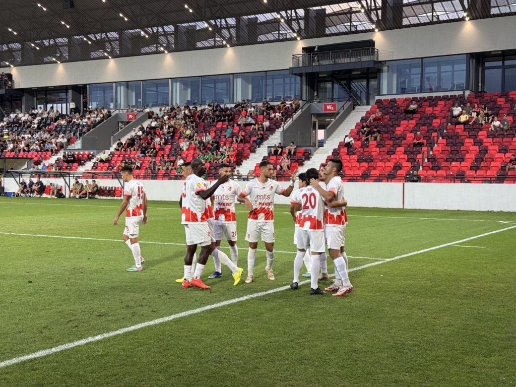 RADNIČKI SLAVIO U LESKOVCU Belaković i Pavlović presudili Pančevcima