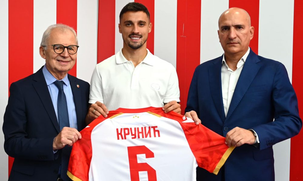 KRUNIĆ PREDSTAVLJEN NA „MARAKANI“: Prelep je osećaj slikati se u dresu kluba koji voliš (FOTO)