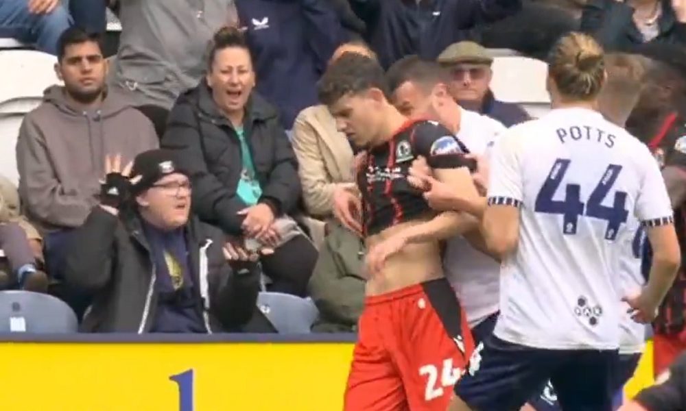 CRNOGORSKI LUIS SUAREZ Ujeo fudbalera i dobio samo žuti karton (VIDEO)