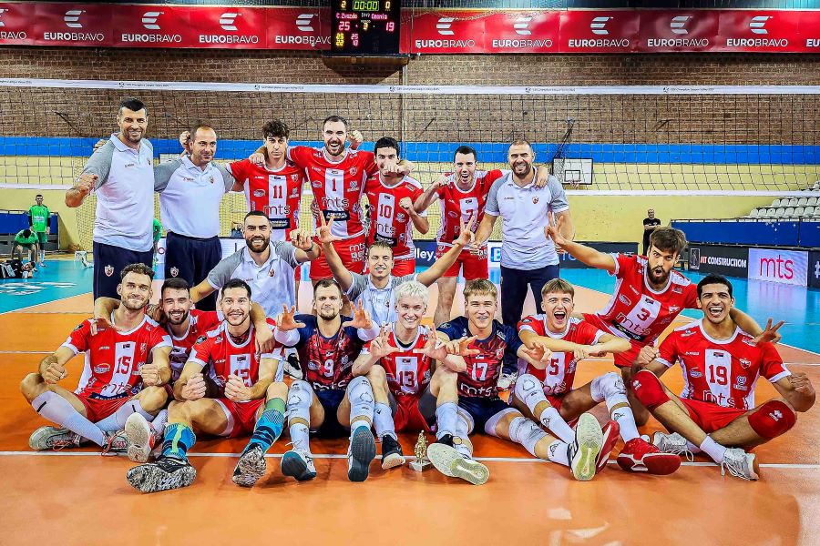 Odbojkaši Crvene zvezde u drugom kolu kvalifikacija za Ligu šampiona