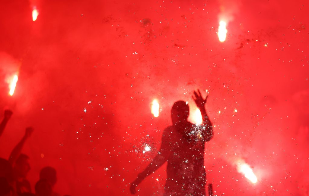 PROZIVKA „Delije“ poslale snažnu poruku Italijanima: Plašite se Zvezdinog severa! (FOTO)