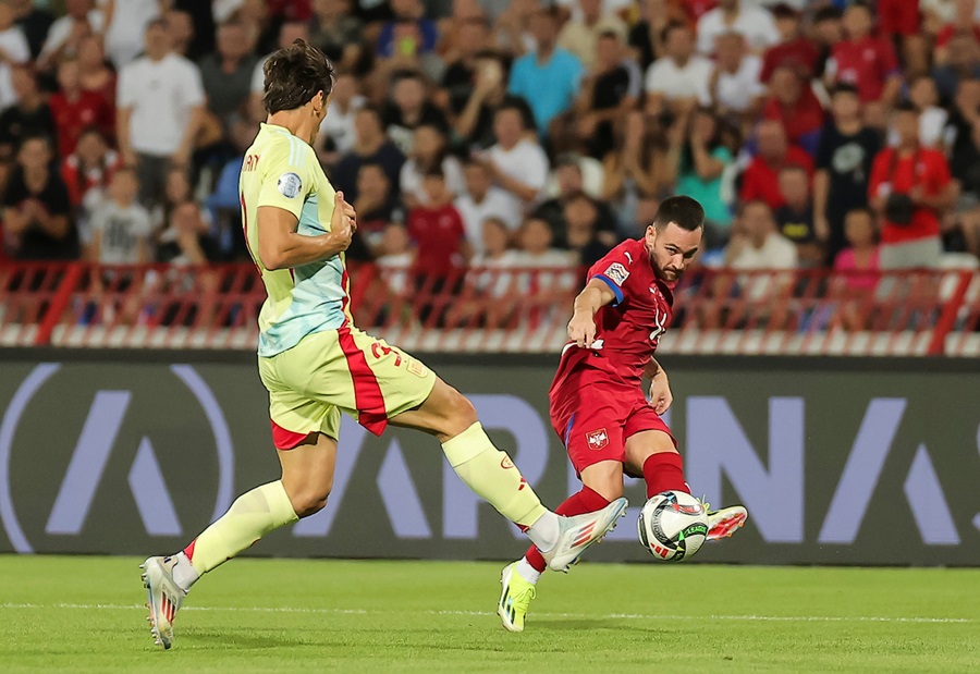 POLUVREME „Orlovi“ ostavili dobar utisak! Jovićev promašaj Srbiju koštao vođstva protiv šampiona Evrope  (VIDEO)