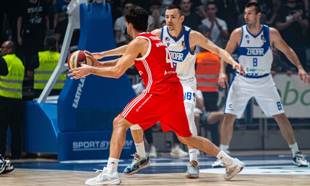 ZVEZDINA POBEDA POSLE PREOKRETA Crveno-belima pola sata igre dovoljno za slavlje u Zadru (VIDEO)