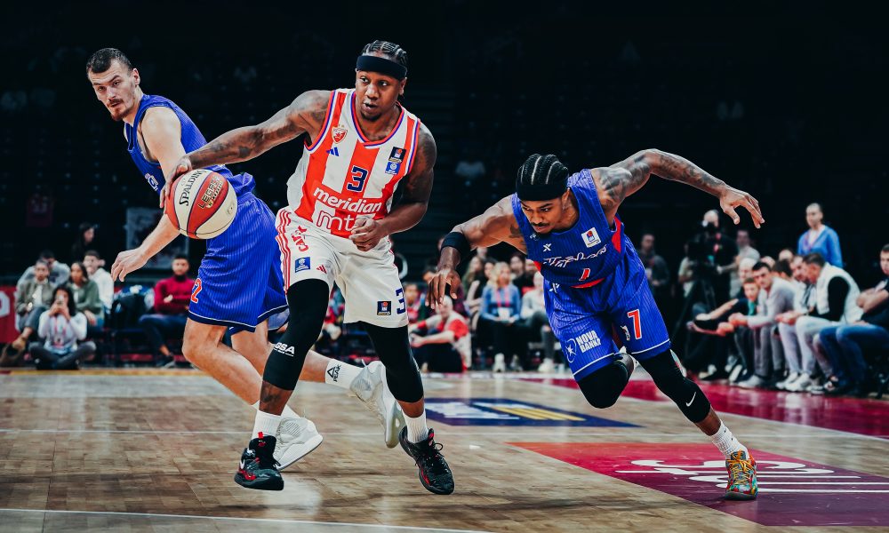 POLUVREME Zvezda u drugoj četvrtini dodala gas, Kenan kao snajperista!