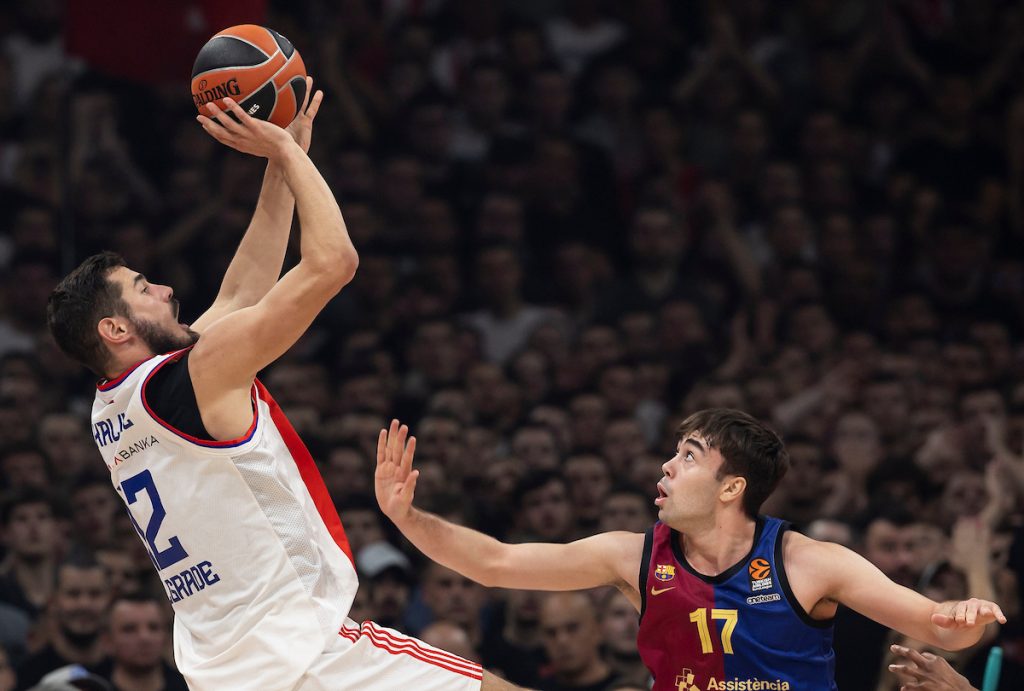 DAUM JE UVEK TU KADA JE NAJVAŽNIJE Zvezda ima „+3“ pred završnicu sa Barsom! Lazić „izludeo“ Pantera (VIDEO)