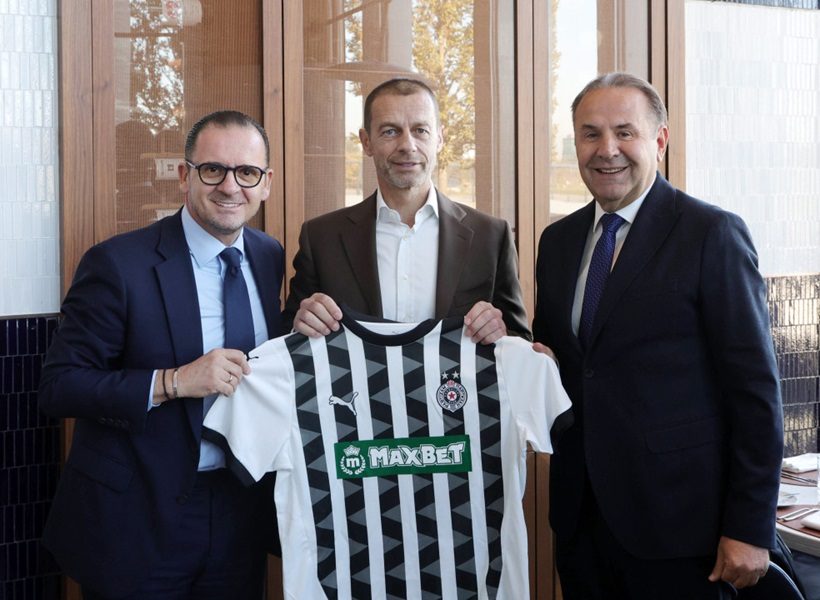 VAŽNA POSETA Čelnici Partizana sastali se sa Aleksandrom Čeferinom