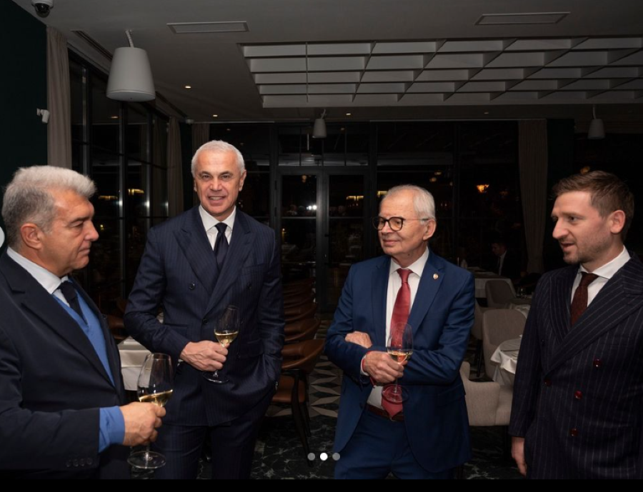 SVI NA OKUPU Zvezda ugostila čelnike Barselone (FOTO)