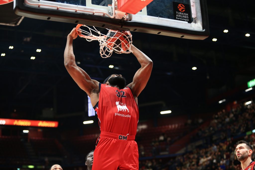 Olimpija Milano bez važnog igrača protiv Partizana