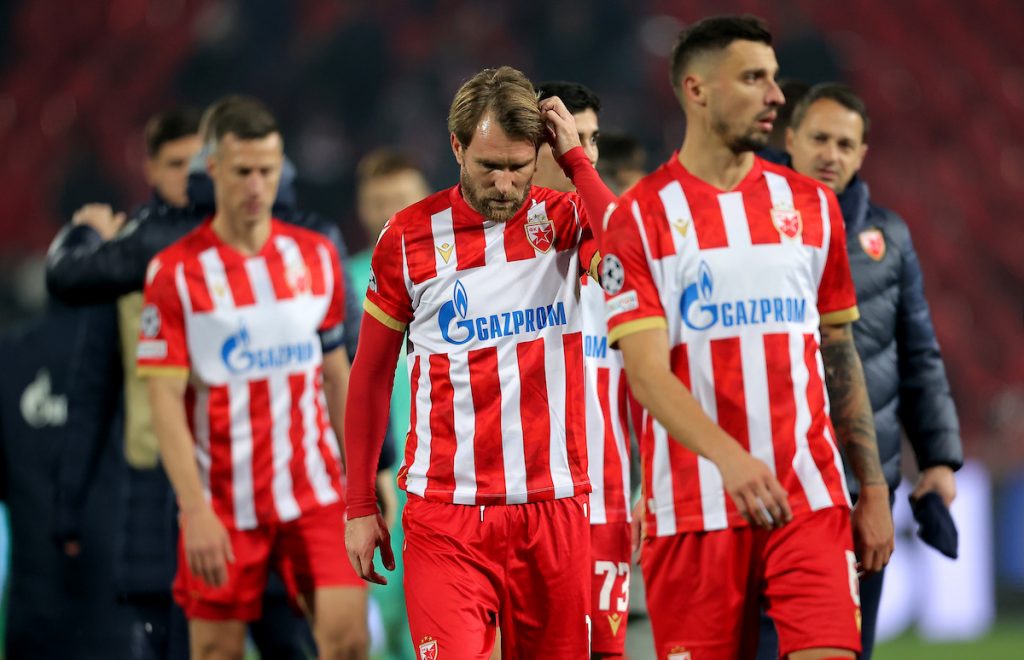 TABELA OD KOJE „DELIJE“ BOLI GLAVA Samo jedna ekipa je gora od Crvene zvezde u Ligi šampiona