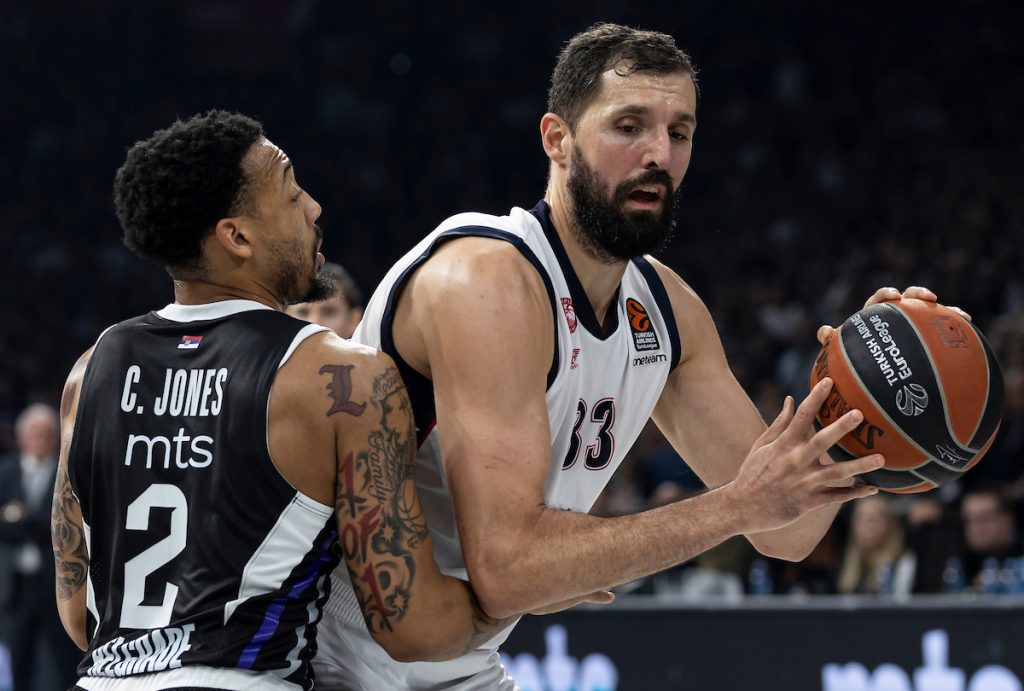 EVROLIGA KAZNILA PARTIZAN Crno-beli sankcionisani zbog Nikole Mirotića