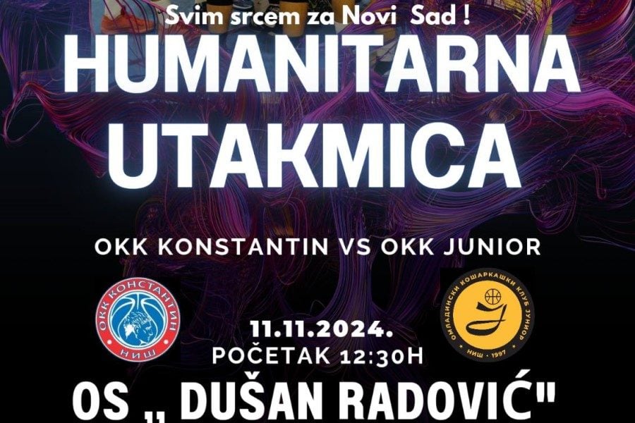 SVIM SRCEM UZ NOVI SAD! Humanitarni meč u Nišu