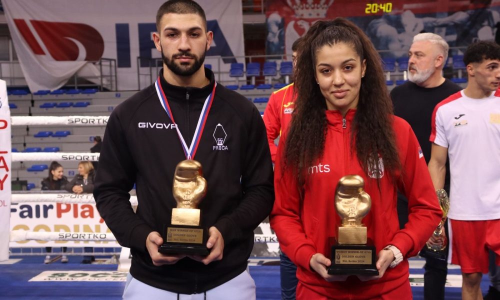 SJAJNE BORBE U NIŠKOM ČAIRU Dragana Jovanović i Nazif Sejdi osvojili Zlatnu rukavicu