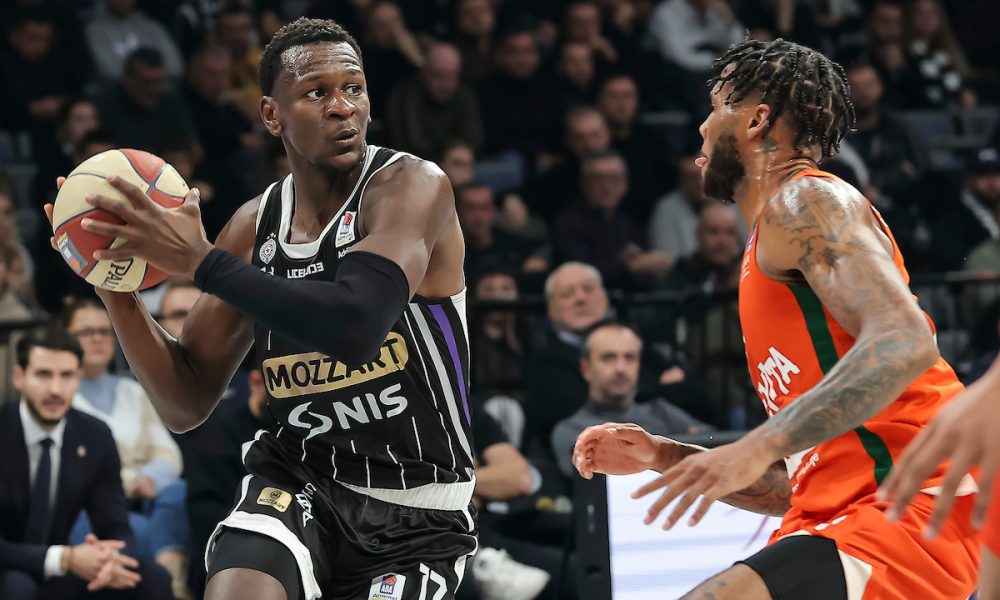 PARTIZAN SE MUČI PROTIV LJUBLJANČANA Cedevita Olimpija ima „+5“ na poluvremenu u Areni (VIDEO)