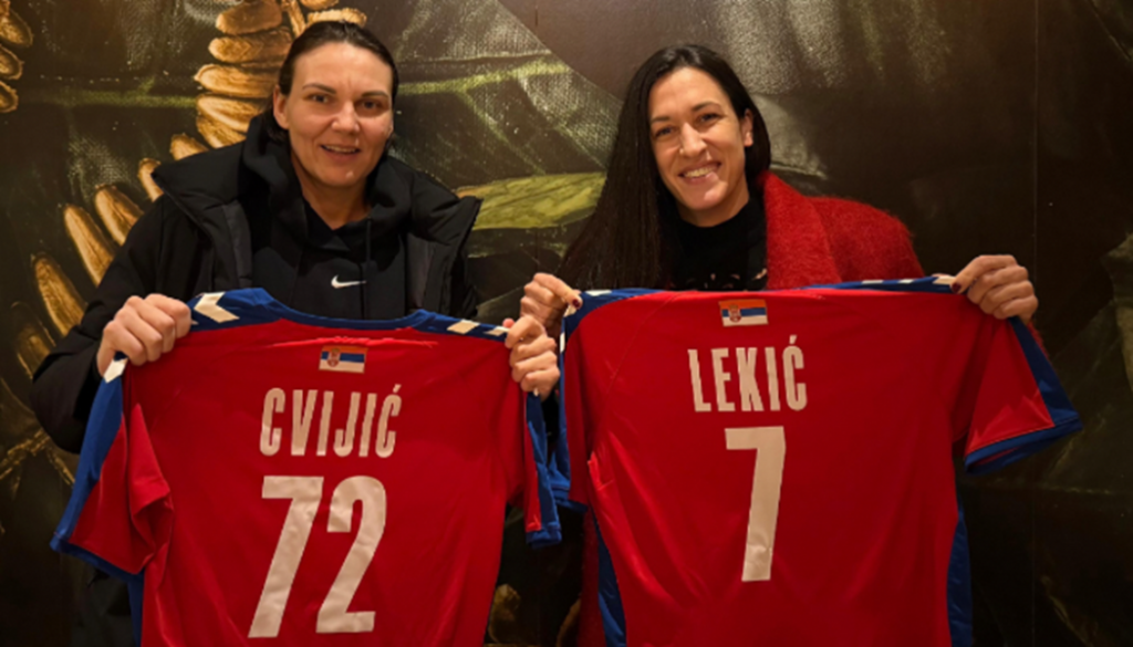 LEPA VEST ZA KRAJ GODINE Cvijić i Lekić opet igraju za reprezentaciju