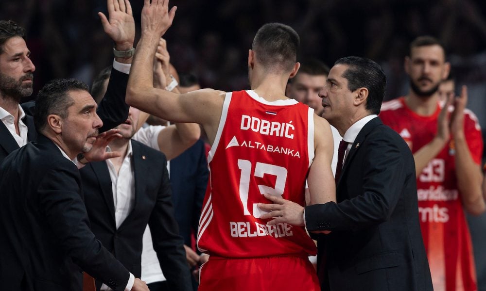 SJAJNA VEST ZA ZVEZDU Ognjen Dobrić izašao na zagrevanje! (VIDEO)