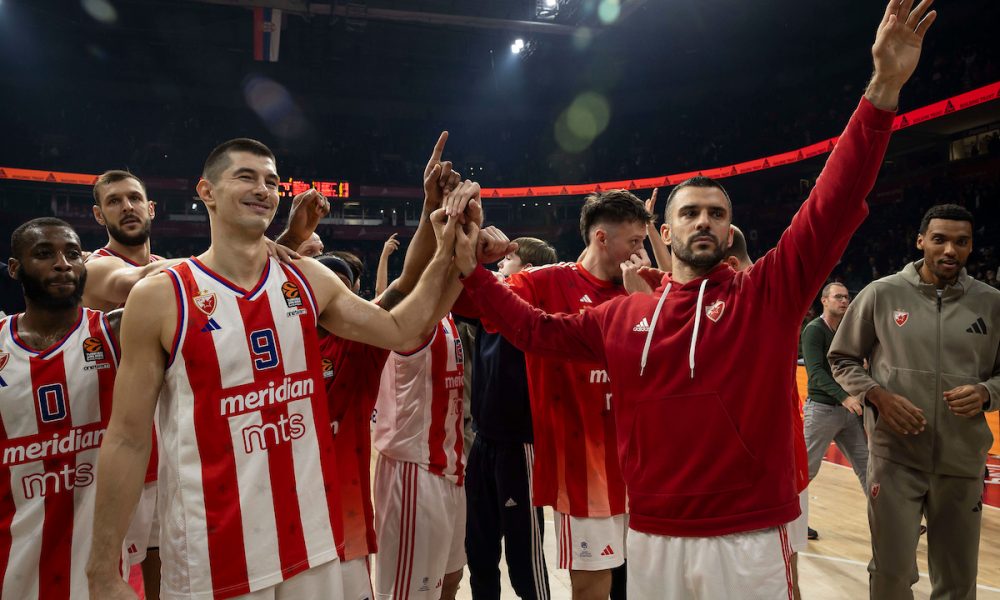 SLIKA ZA PUNA SRCA „DELIJA“ Zvezda „pokosila“ ceo vrh tabele Evrolige!