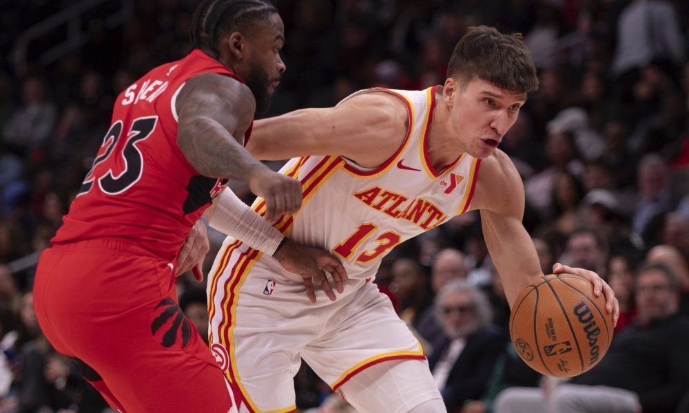 LEP GEST Atlanta se na srpskom pozdravila sa Bogdanovićem (VIDEO)