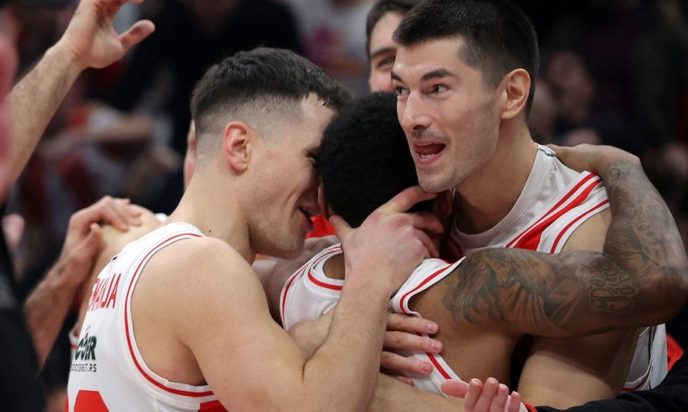 ZVEZDA FENOMENALNA U TRANZICIJI Gedraitisova odbrana, Jagova vizija i prelepo zakucavanje Mitrovića (VIDEO)