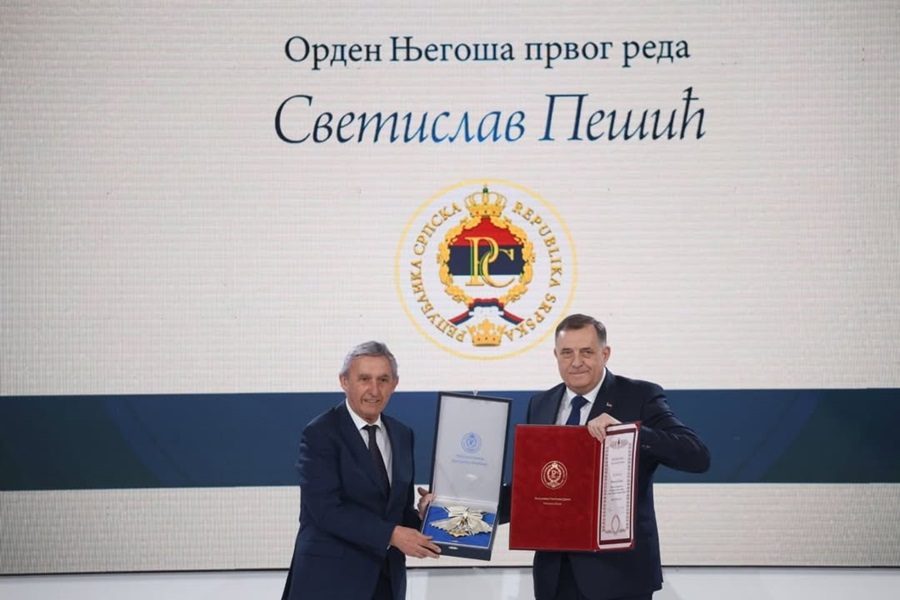 Sretenjsko ordenje za Svetislava Pešića i srpske reprezentativce